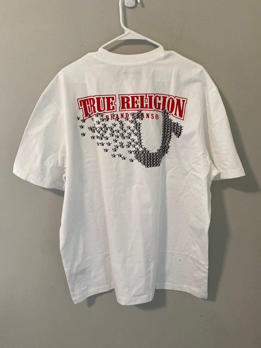 New True Religion Short Sleeve Mini Buddha Tee Men's Size 2XL